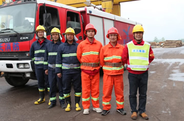 【安全】c7娱乐游戏（中国）有限公司木业开展消防安全演练，筑牢消防安全“防火墙”